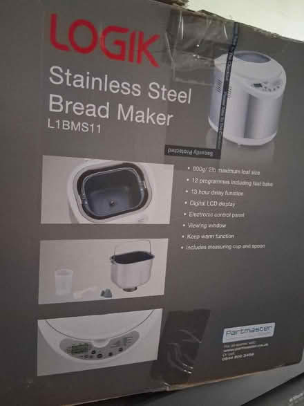 Photo of free Logik Bread Maker (Moor Side HX2) #2