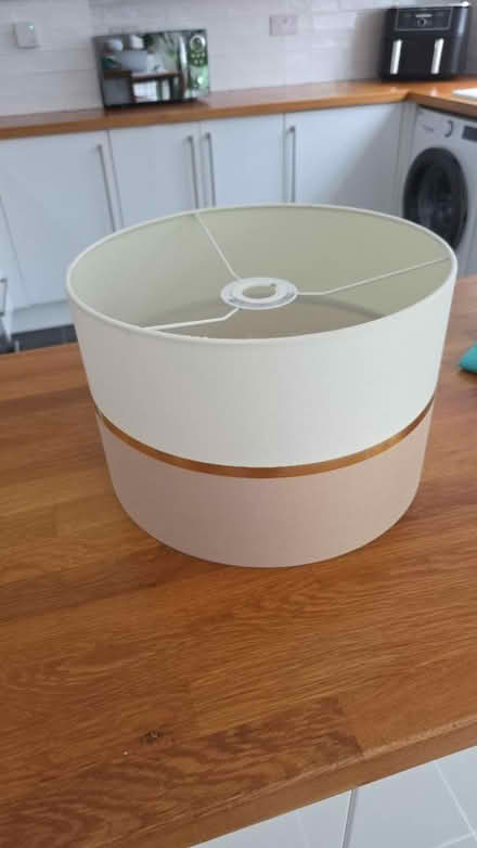 Photo of free 30cm wide ceiling lightshade (Woodcote Rg8 0sg) #1