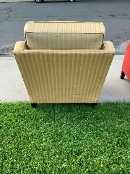 Photo of free Two upholstered chairs (Bradley Hospital / Southington) #3