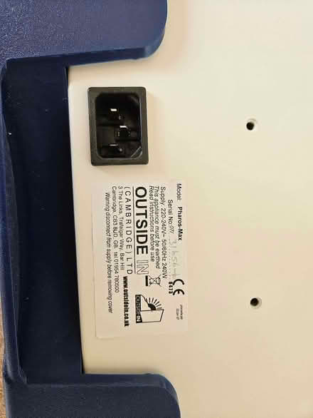 Photo of free Light Therapy Box (Seckford Hall Golf Club IP12) #3