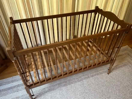 Photo of free Babys Cot. (Heath End RG26) #2