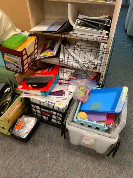 Photo of free School/office supplies (Lafayette) #3