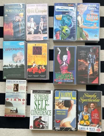 Photo of free VHS Videos (Thornton Heath CR7 8) #1