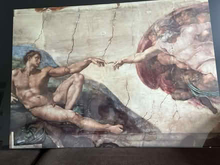 Photo of free Poster of Michelangelo's Creation of Adam (Chichester PO19) #2
