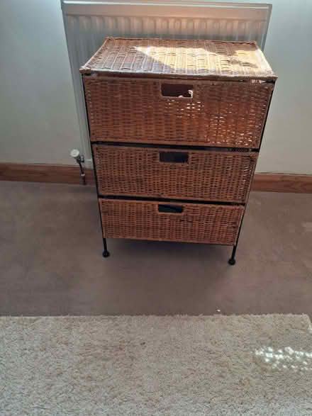 Photo of free Small Rattan Storage Unit (Rhayader LD6) #1