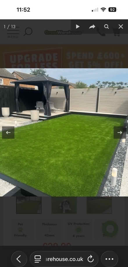 Photo of Artificial grass (Oswestry SY11) #1