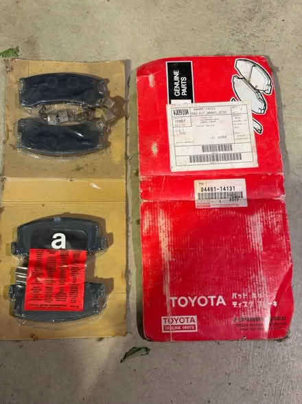 Photo of free 2 Sets Toyota Disc Brake Kits (Darien - near 75th x Cass Ave.) #1