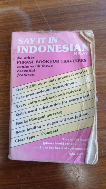 Photo of free Say it in Indonesian (Maidenhead SL6) #1