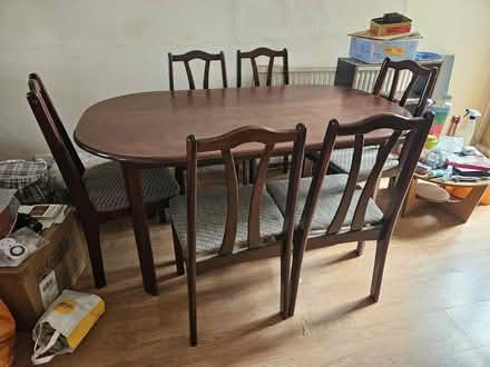 Photo of free Dining Table and 6 chairs (West Watford WD18) #1