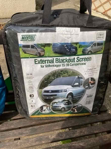 Photo of free External blackout screen for VW T5/T6 campervan (Whitton TW3) #1