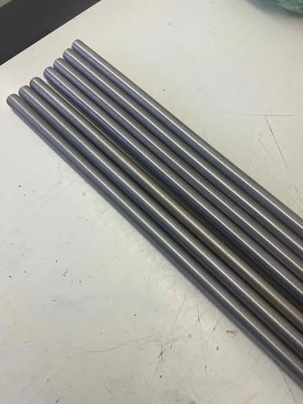 Photo of free 7 hanging rails 1.2m x 1.5cm (Epsom KT18) #2