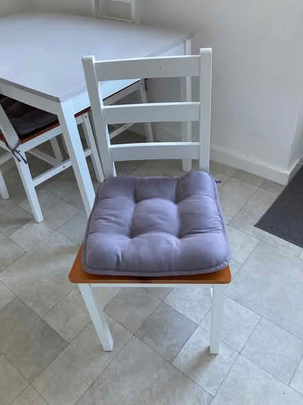 Photo of free Kitchen table and four chairs (Stocksbridge) #2