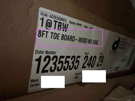 Photo of free Toe Board for Kitchen Cabinet (Sunnyvale) #1