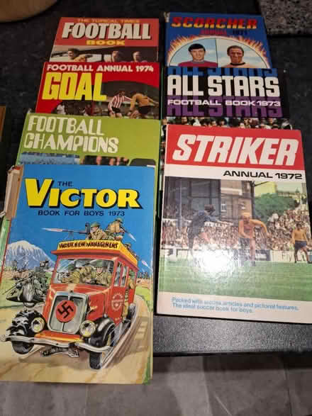 Photo of free Football annuals, Nancy drew adv (Whitchurch CF14 1EB) #3