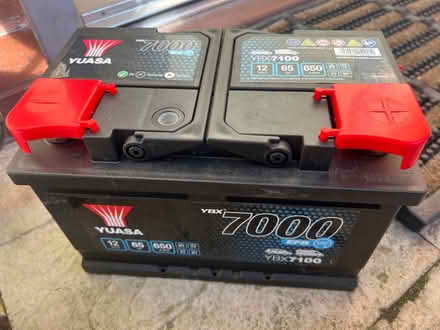 Photo of free 12v Car battery from Ford Cmax (Wells Road BA3) #1