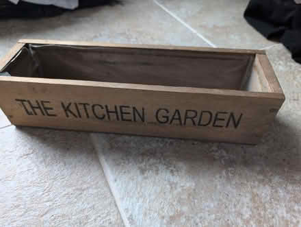 Photo of free Lined wooden box (Worcester WR5) #2