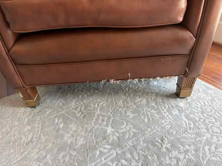 Photo of free Brown vinyl club chairs ! Rehoboth (Rehoboth BeachOld Landing Rd) #3