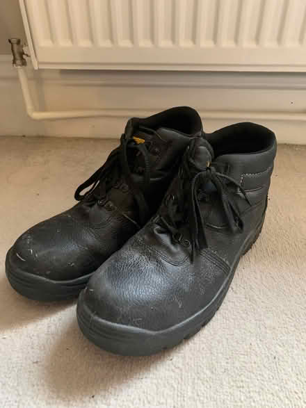 Photo of free Steel toe cap boots size10 (Bedford MK40) #1