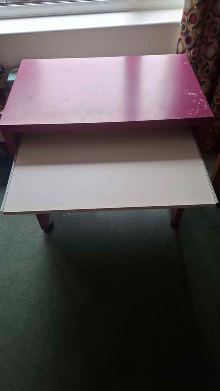 Photo of free Pink purple desk (Sherwood TN2) #2