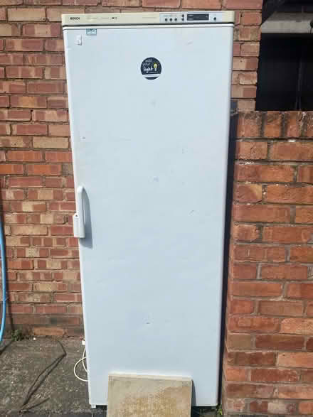 Photo of free Bosch upright commercial freezer (Barnard's Green WR14) #1