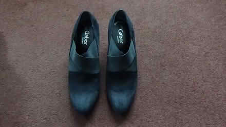 Photo of free Ladies Black heeled Shoes by Gabor (S8 Lowedges) #1