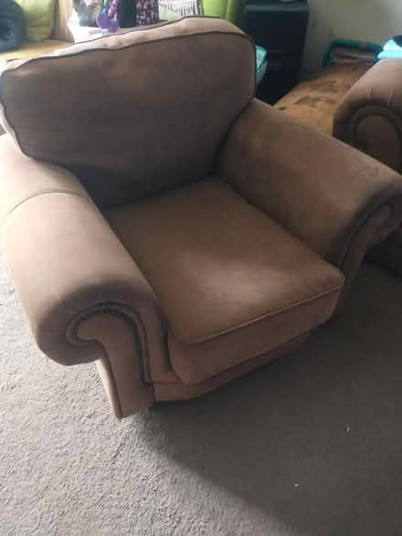 Photo of free Brown 3 piece suite (Hanwood Bank SY5) #1