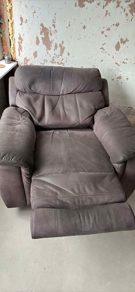 Photo of free DFS reclining sofa and armchai (Harlow CM19) #2