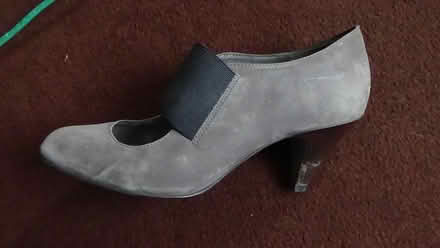 Photo of free Ladies 'Carvel' heeled Grey Shoes (S8 Lowedges) #4