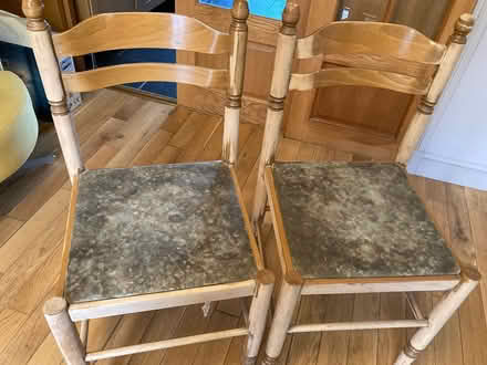 Photo of free 2 dining room chairs (Edinburgh EH5) #4
