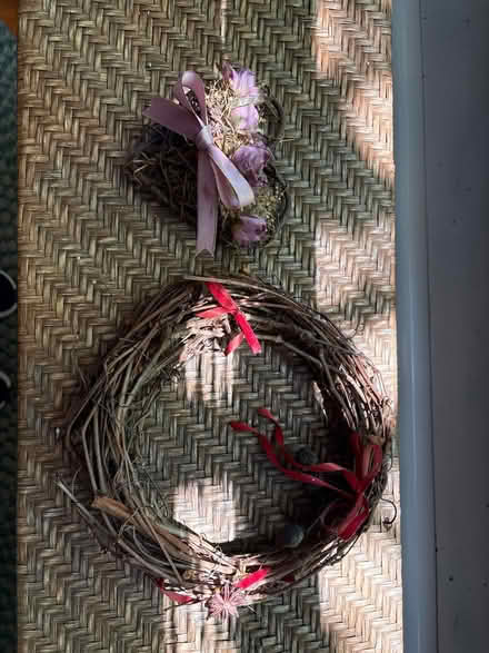 Photo of free Wooden wreath/heart frame (Croton-on-Hudson) #2