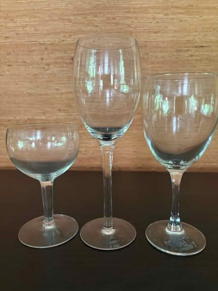 Photo of free Misc. wineglasses + martini glass (Croton-on-Hudson) #1