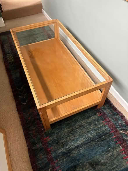 Photo of free Habitat Glass Top Coffee Table (Llanddona, Anglesey LL58 8) #2