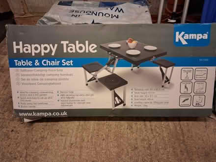 Photo of free Camping table & chair set (Fleetville) #1