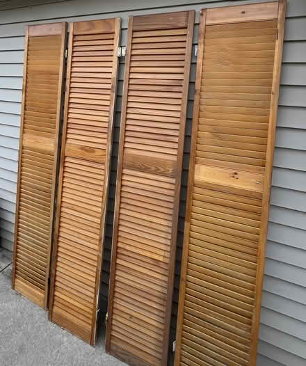 Photo of free Louvered Panels (Foster & California Ave) #1