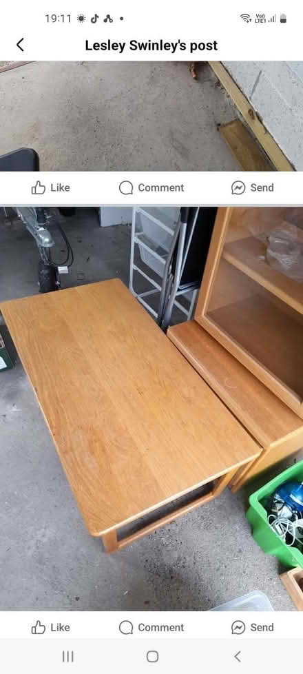 Photo of free Ciffee table , 2 part unit , grip bars/ handles (Dairsie KY15) #2