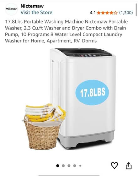 Photo of free Portable Washing Machine (El Cerrito) #1