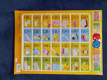 Photo of free Chinese/English words wall charts (ME14 near Penenden Heath) #1