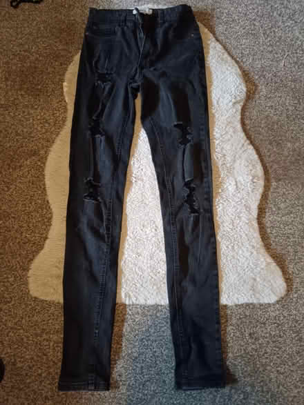 Photo of free Size 8 new look tall black jeans (AL10) #1