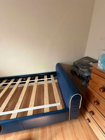 Photo of free Single bed - Blue (EN5 5JG) #2