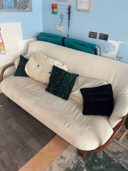 Photo of free Cream Sofa (Pimlico SW1V) #1
