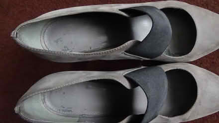 Photo of free Ladies 'Carvel' heeled Grey Shoes (S8 Lowedges) #2