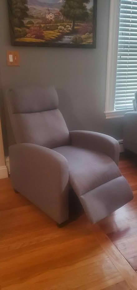 Photo of free Reclining sofa (Roslindale, MA) #2