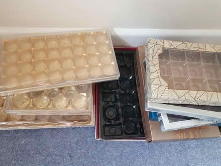 Photo of free Bauble divider & Chocolate boxes (empty!) for storing beads (Hungerford RG17) #3