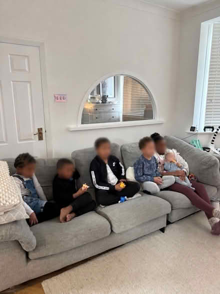 Photo of free Large 3/4 seater sofa (grey) (EN1) #1