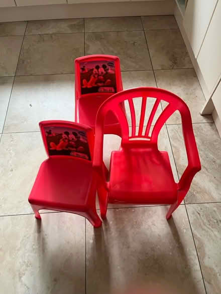 Photo of free Toddler plastic chairs (Solihull b92) #1