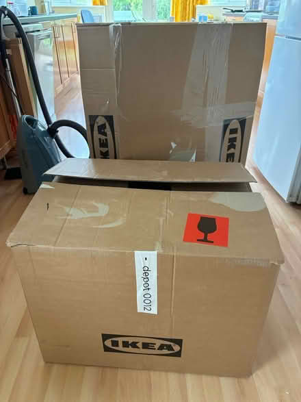 Photo of free Cardboard Boxes - giant-sized (Banstead SM7) #1