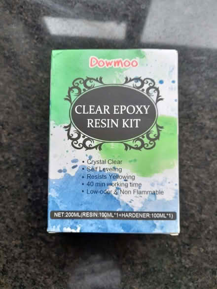 Photo of free Clear Epoxy Resin Kit, 200ml. (Enfield EN2) #1