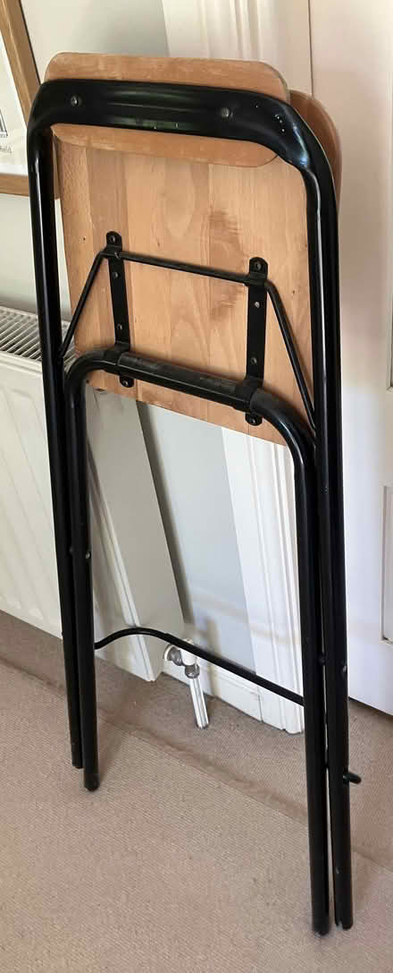 Photo of free folding breakfast bar chair (Weston Park BA1) #3