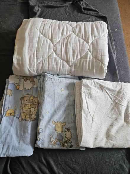 Photo of free Crib size duvet and covers (CR0) #1