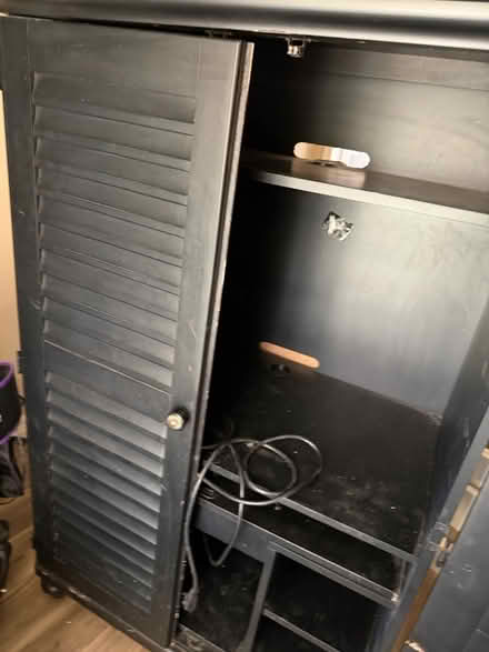 Photo of free Heavy Wood Computer Hutch (NW OKC) #2